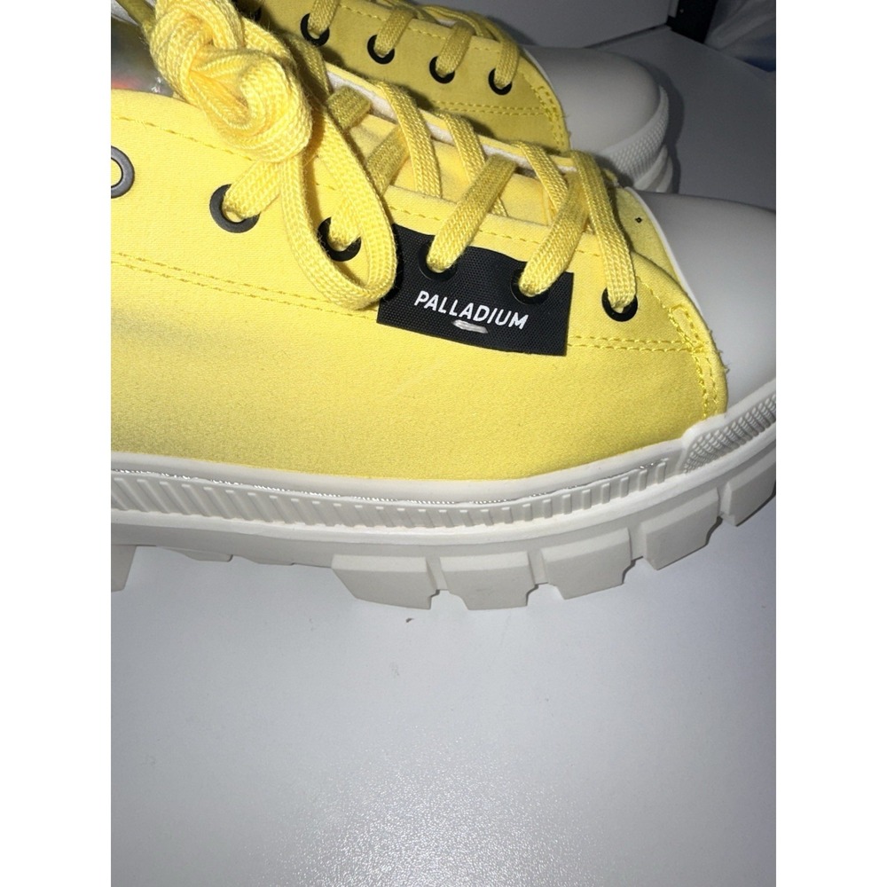 Palladium Women's Revolt Lo TX Aurora Yellow Shoes Chunky Women's Size 10 NWOB - Picture 3 of 10